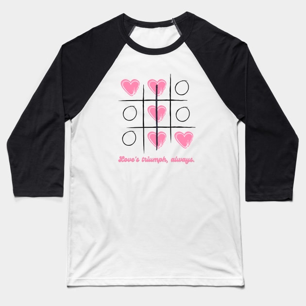 Valentine Baseball T-Shirt by Pestach